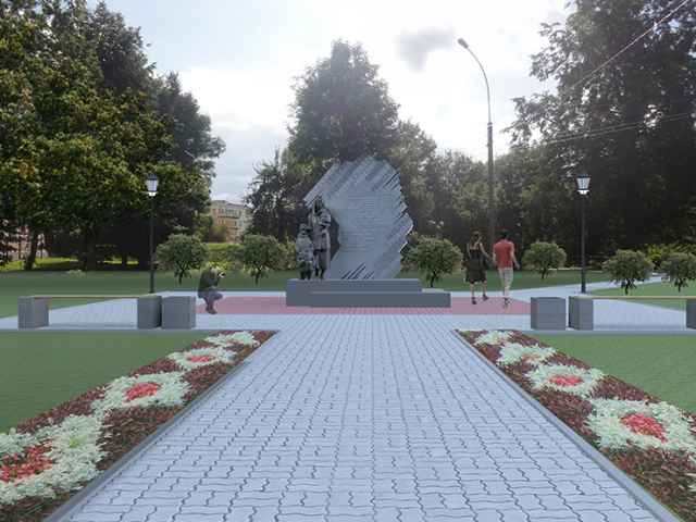 Ожидается, что торжественное открытие памятника проведут до конца 2021 года.