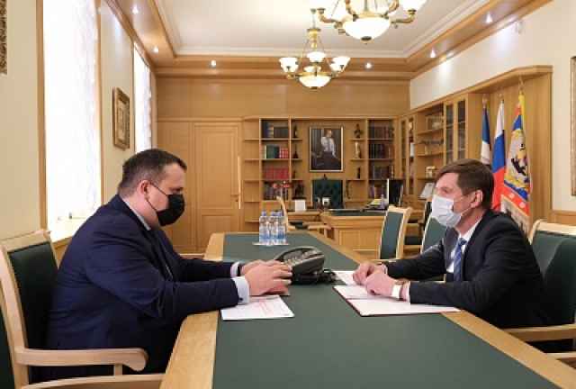 Андрей Никитин поддержал инициативы главы Пестовского района