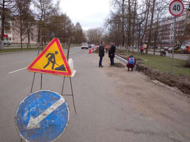В прошлом году в Великом Новгороде впервые аукцион на ремонт дорог был объявлен задолго до наступления сезона