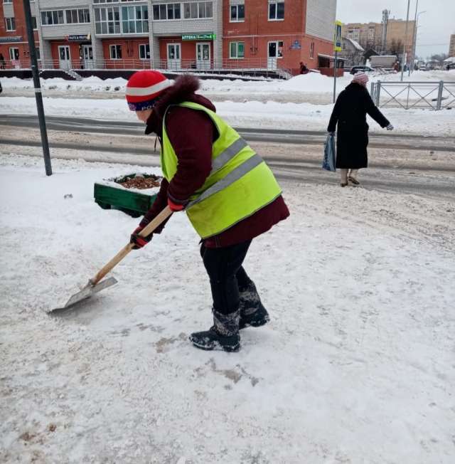 Для жителей Великого Новгорода актуальной остаётся проблема с расчисткой города от снега