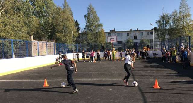 Этот игровой корт был открыт в Панковке в сентябре 2018 года — по федеральному проекту «Формирование комфортной городской среды». В 2021 году в посёлке появится ещё она такая площадка.