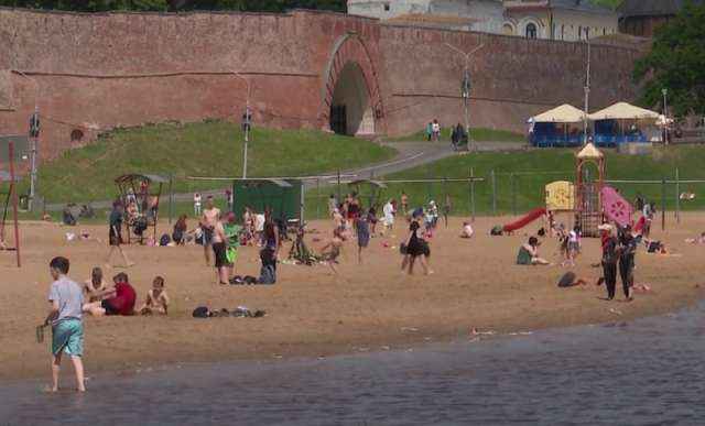 Начинается работа над созданием концепции благоустройства городского пляжа на территории Кремлёвского парка в Великом Новгороде.