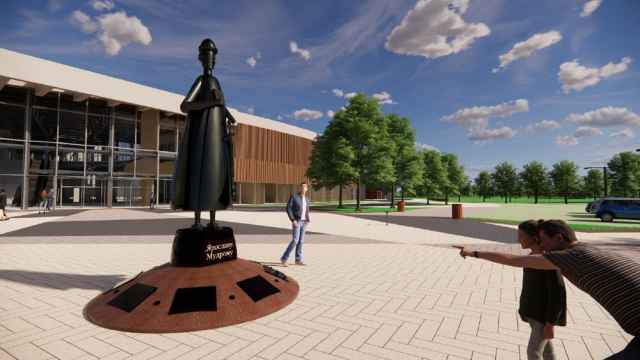 Специалисты НовГУ создали BIM-модель памятника Ярославу Мудрому