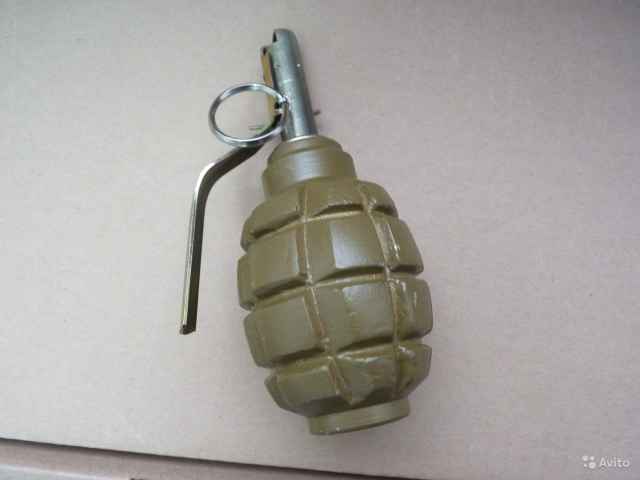 Полицейские изъяли у жителя Окуловки макет оборонительной гранаты Ф-1 «Лимонка»
