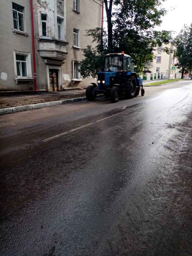 По информации мэрии, на улице Тимура Фрунзе - Оловянка отсутствует централизованная сеть ливневой канализации.