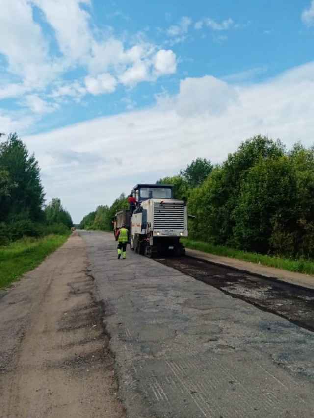 Автомобильная дорога была включена в перечь объектов ремонта в рамках реализации нацпроекта «Безопасные качественные дороги» по поручению губернатора области Андрея Никитина