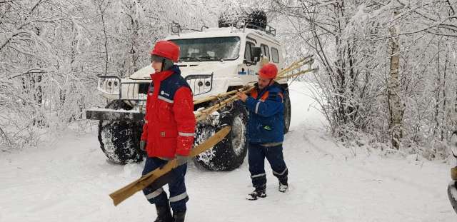 Борьба с последствиями снегопада началась в первых числах декабря.