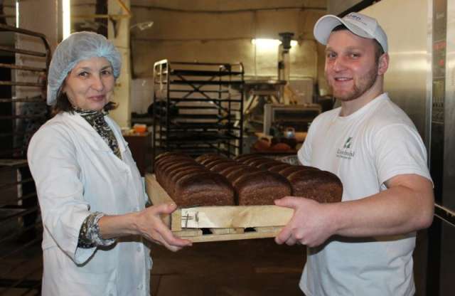 Мастер-класс провела команда пекарей австрийской компании Pfahnl.