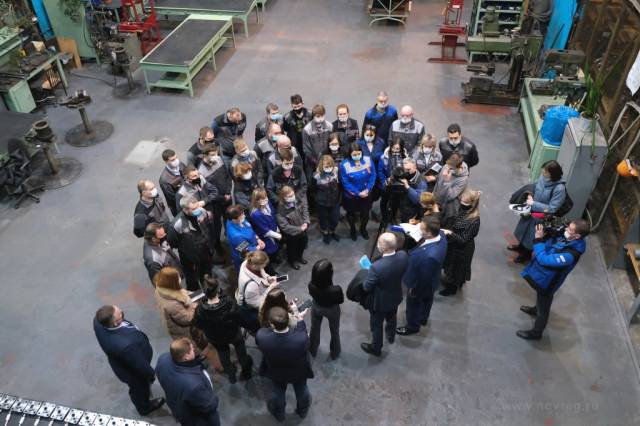 Андрей Никитин провёл встречу с работниками машиностроительной корпорации «Сплав»