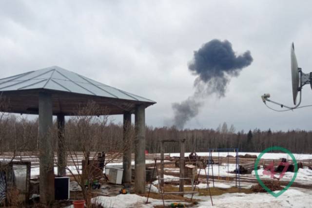 В Ленинградской области потерпел крушение самолёт