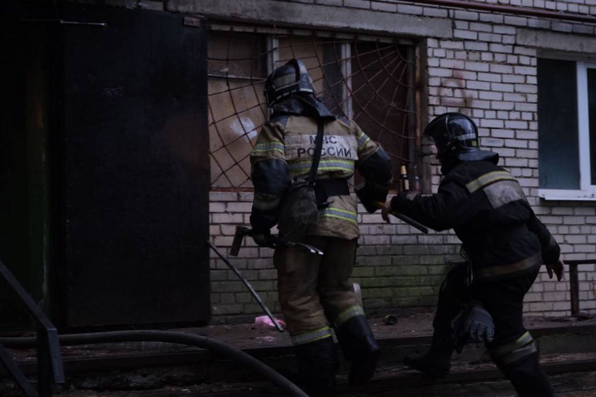 Пожарные с помощью специальных устройств спасли 12 человек, в том числе одного ребёнка.