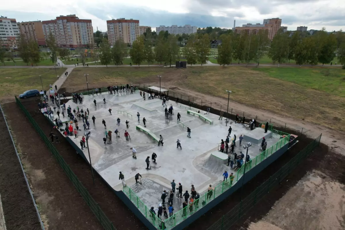 Новый скейт-парк в парке Юности станет местом притяжения молодежи, отдельной достопримечательностью города