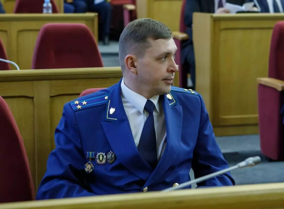 На пост прокурора Новгородской области Юрий Немкин был назначен в мае 2021 года.