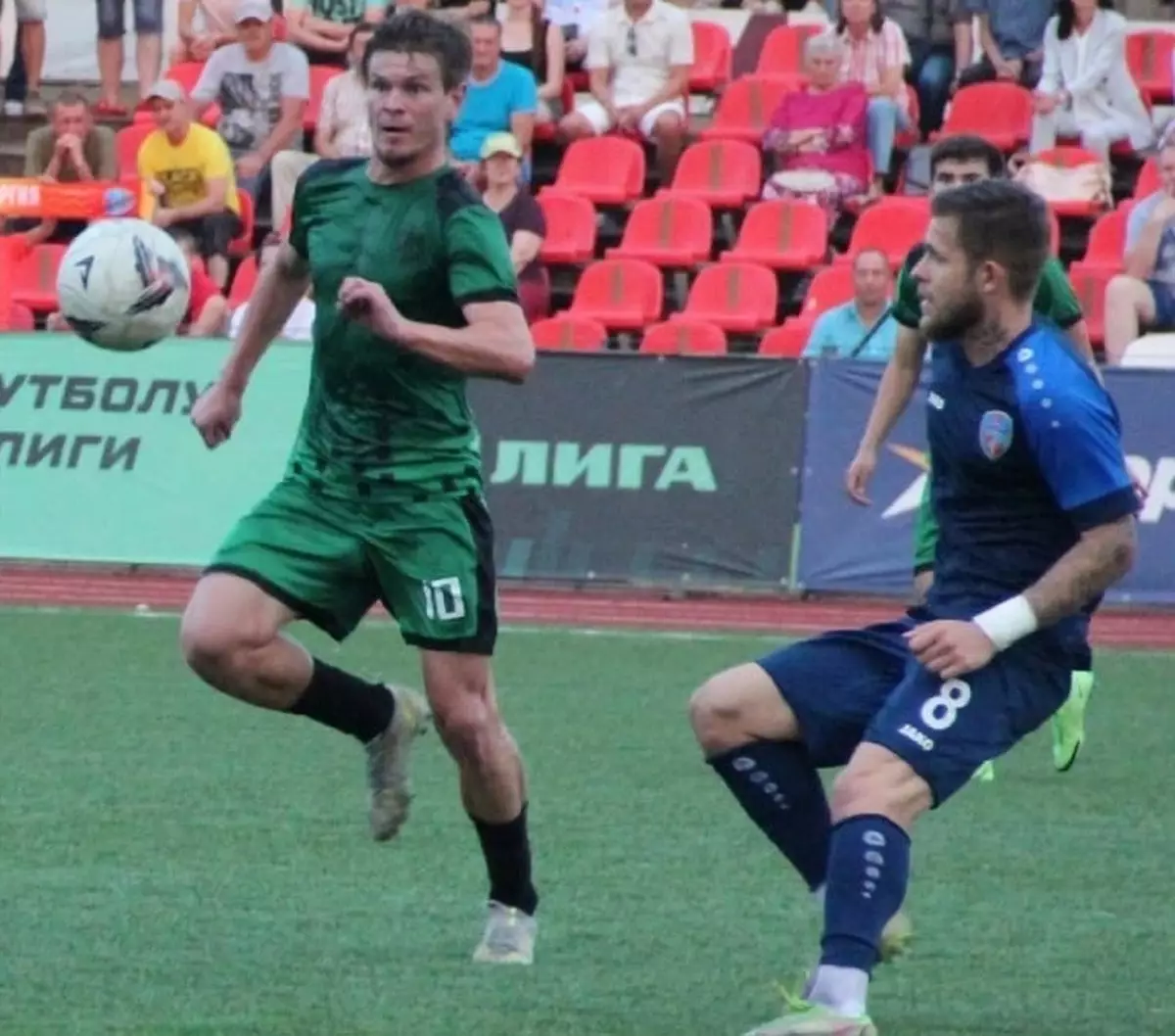 В поединке первого круга «Электрон» уступил великолукским футболистам 2:0.