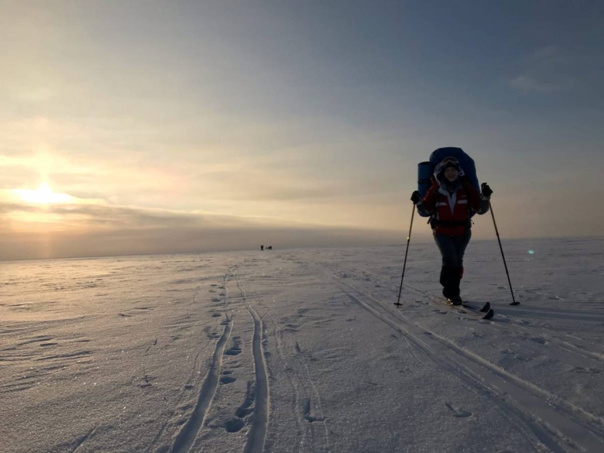 Планируется ночёвка спортсменов на льду в центре озера Ильмень.