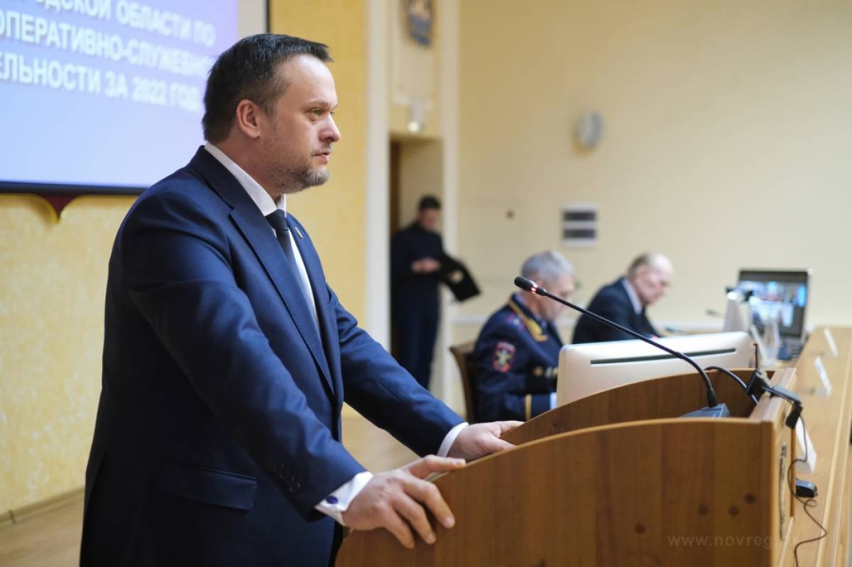 Андрей Никиин отметил, что в 2022 году после начала СВО на сотрудников полиции легла дополнительная нагрузка.