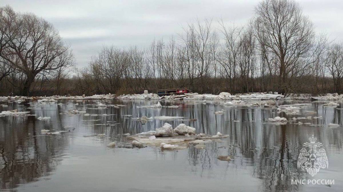 В ближайшие сутки продолжится повышение уровня воды в районе гидропоста озера Ильмень в деревне Коростынь.