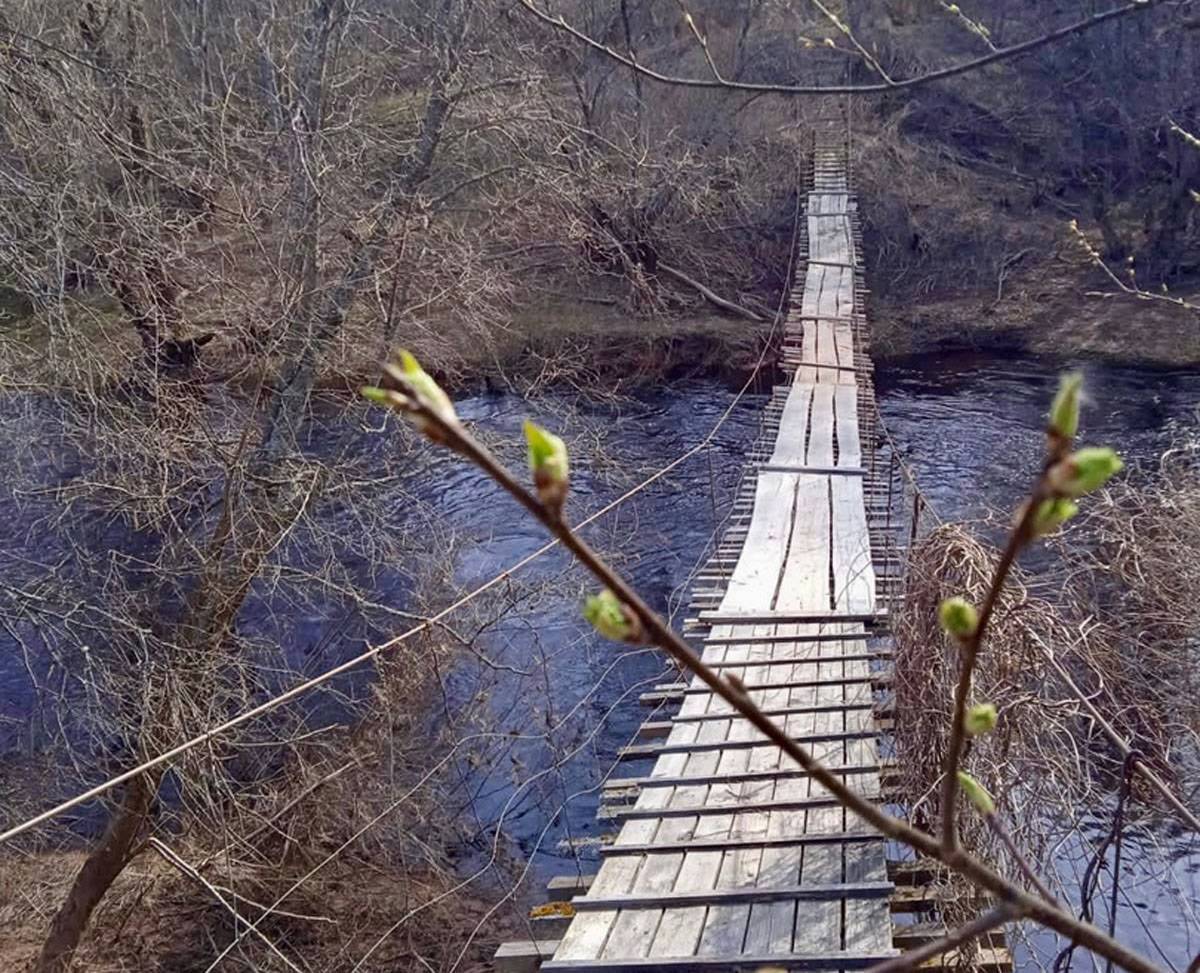 Мост восстановлен силами администрации Новосельского сельского поселения