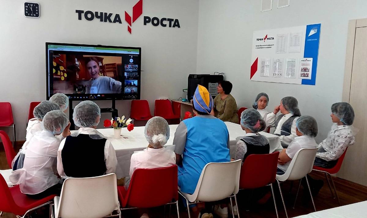Урок проходил в онлайн-режиме в школах Новгородской области