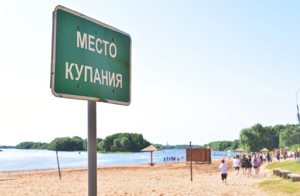 Сейчас температура воды в Волхове в Великом Новгороде составляет всего 12 градусов.
