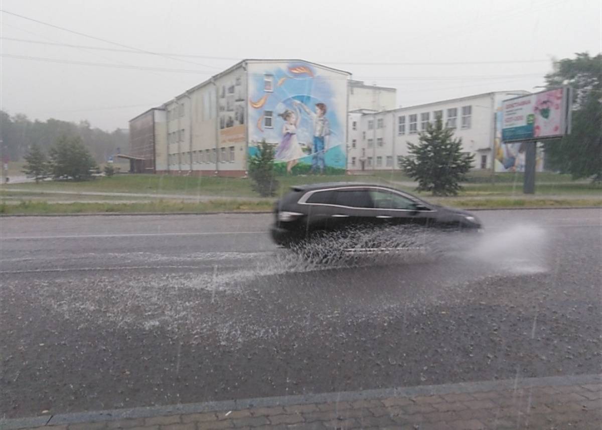 Начиная 10.00-12.00 местами по Новгородской области ожидаются ливни и грозы.