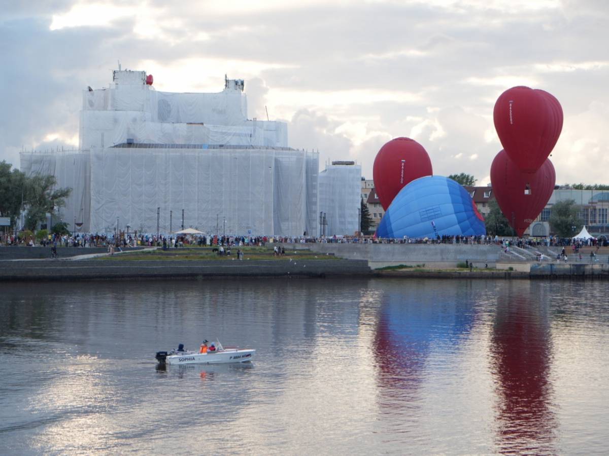 В Великом Новгороде завершился фестиваль воздухоплавания