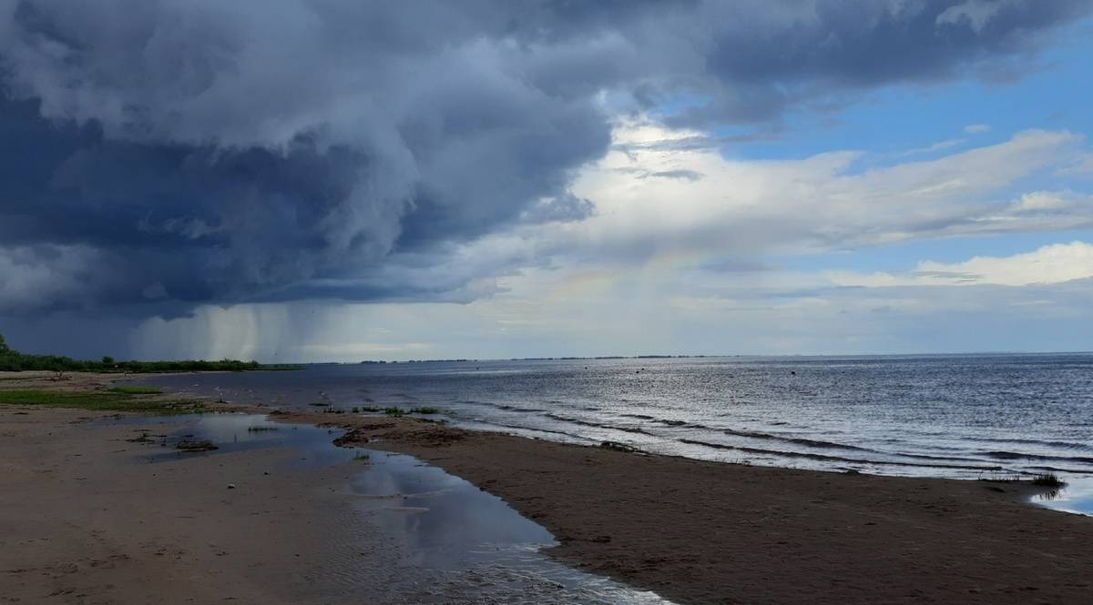 В среду местами в Новгородской области возможен кратковременный дождь.