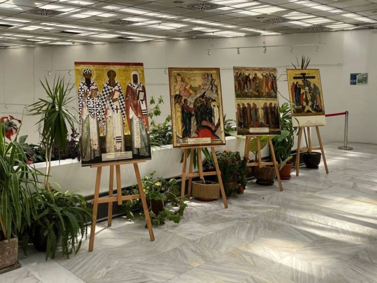 У новгородцев есть возможность увидеть оригиналы древних икон в экспозиции «Русская икона» в здании Присутственных мест.