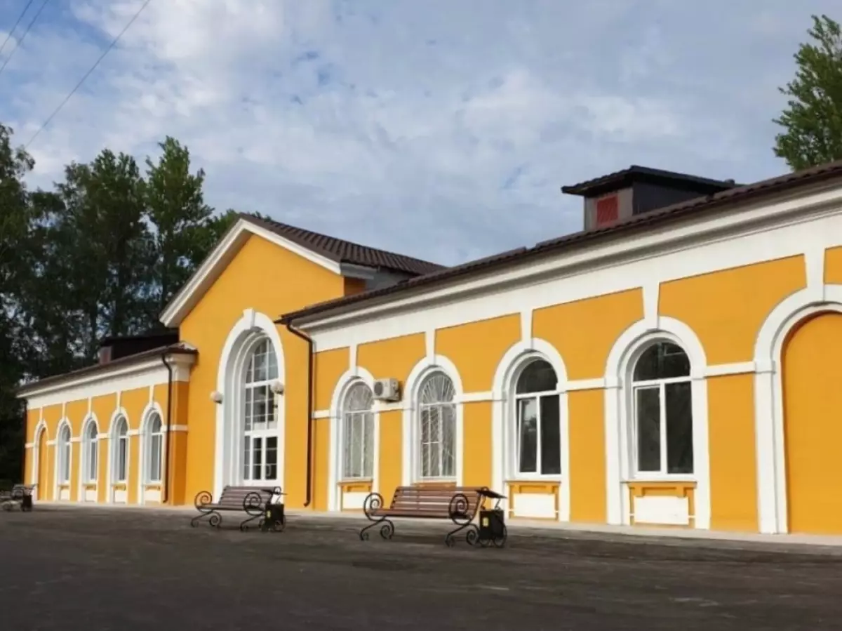 Здание вокзала в Сольцах отремонтировали в 2020 году.