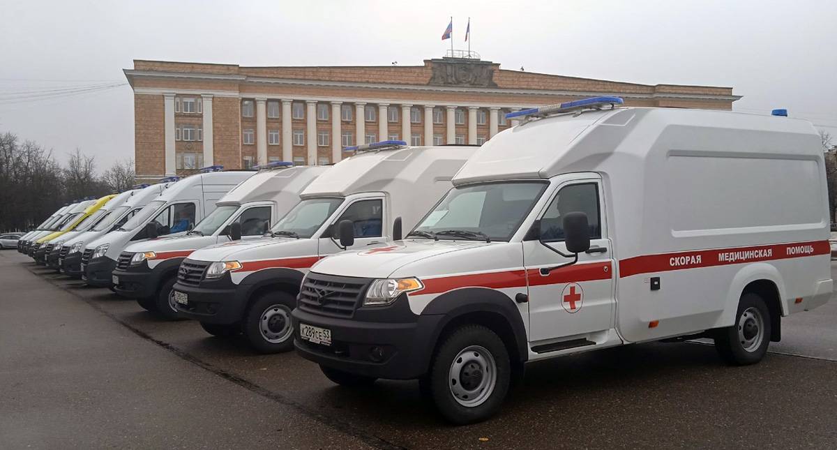В России система здравоохранения получила 14 тысяч автомобилей.