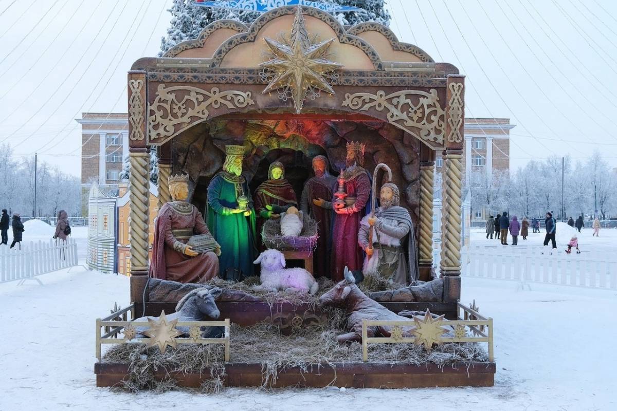 Новгородское телевидение покажет прямую трансляцию рождественского богослужения