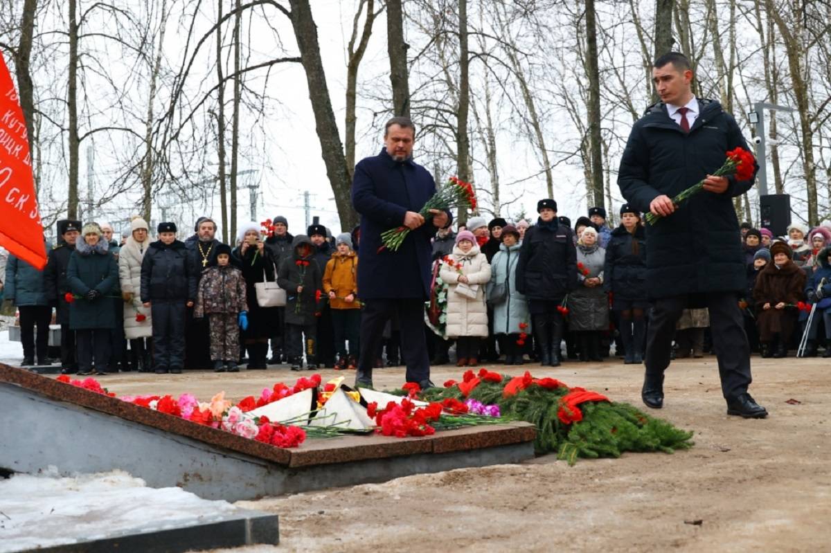 Работы по увековечиванию памяти героев Чудовского района будут продолжены.