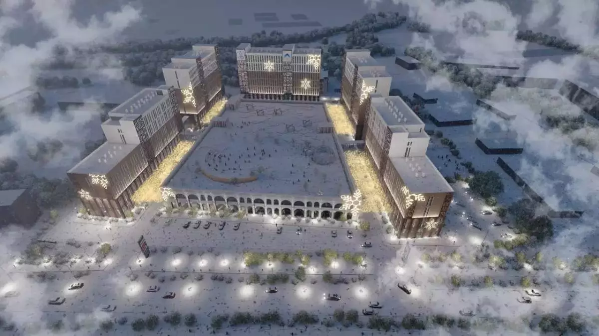 Строительство кампуса НовГУ ведётся по национальному проекту «Наука и университеты»