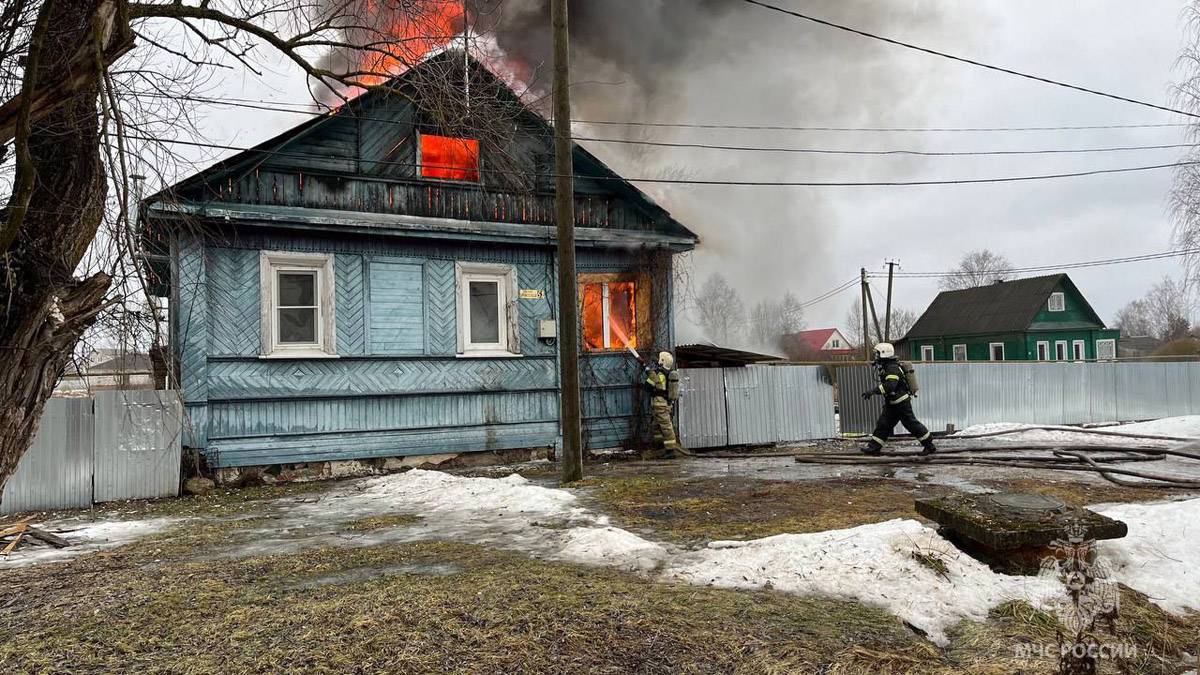 С 23 по 25 февраля на пожарах в Новгородской области был спасен один человек, эвакуированы двое.