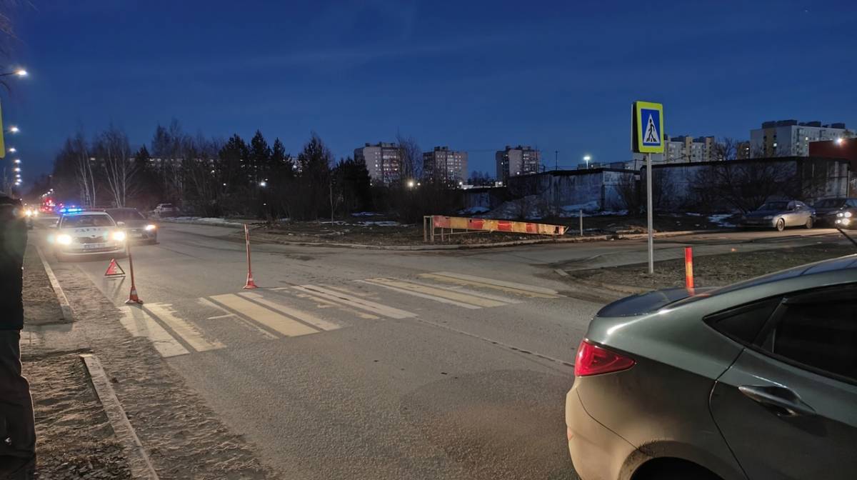 Вечером в четверг на улице Зелинского легковушка сбила несовершеннолетнего пешехода