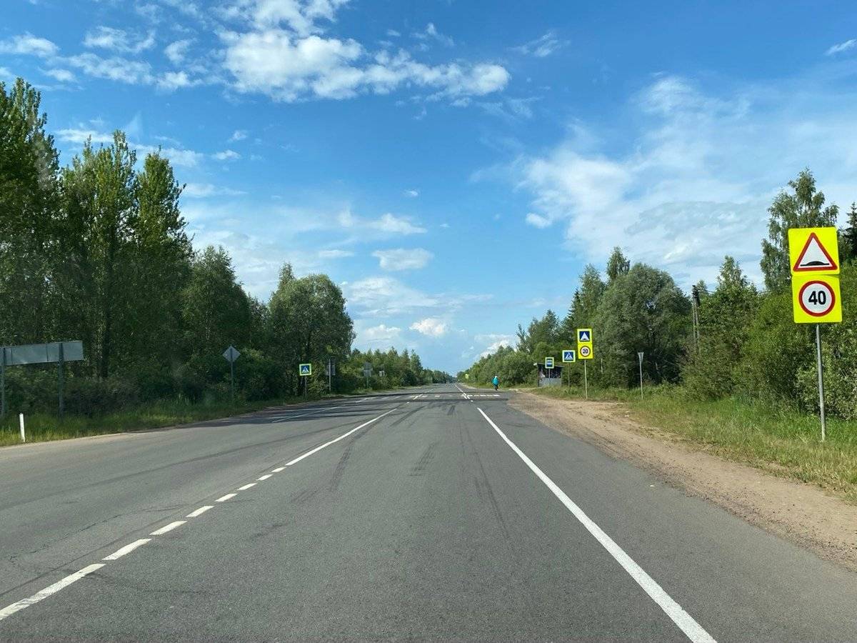В 2023 году на дороге Шимск – Старая Русса – Холм провели ямочный ремонт.