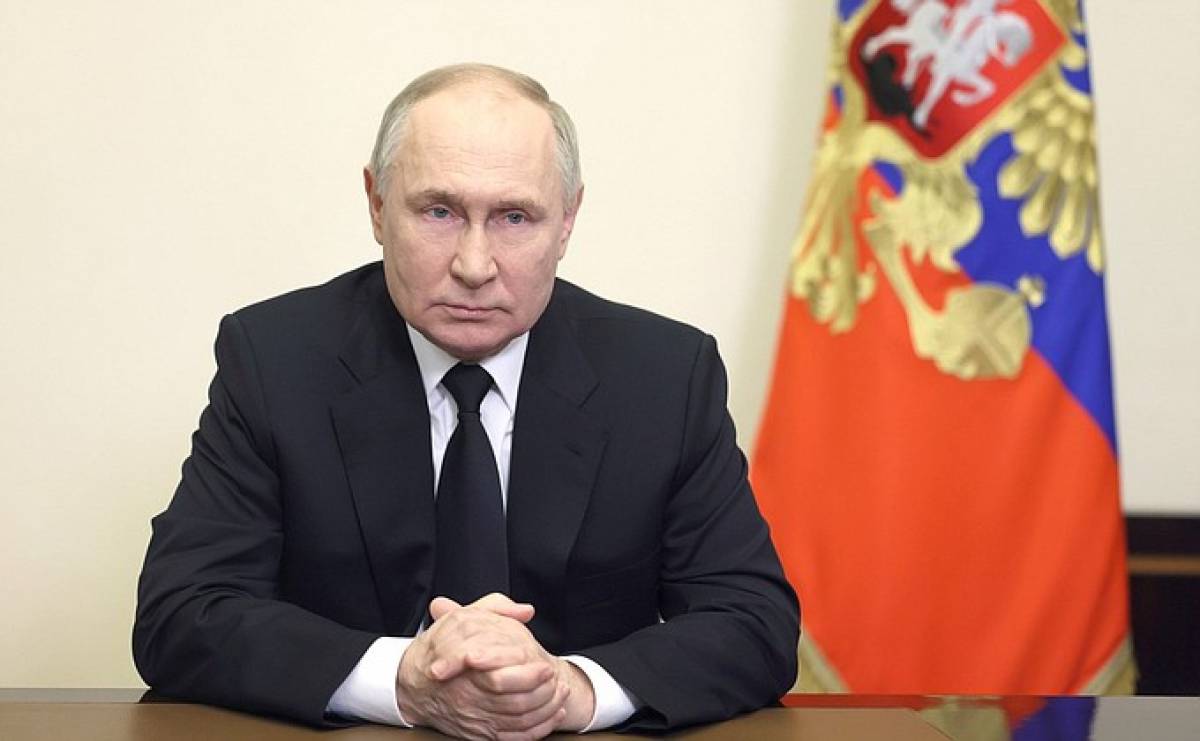 Президент РФ Владимир Путин обратился к гражданам России