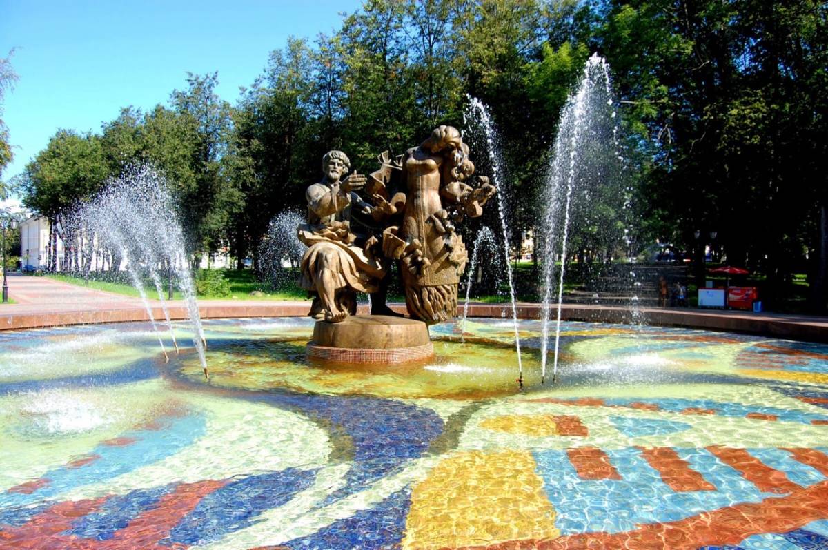 В 13:15 1 мая планируется включить фонтан «Садко» в Кремлёвском парке.