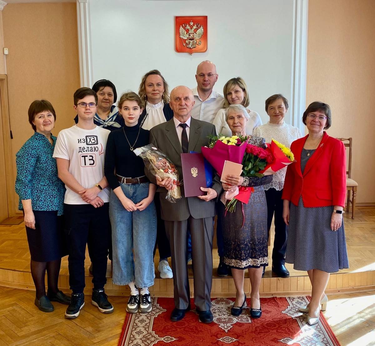 И снова в ЗАГС: Супруги Рыбины из Старой Руссы отметили 50 лет совместной жизни