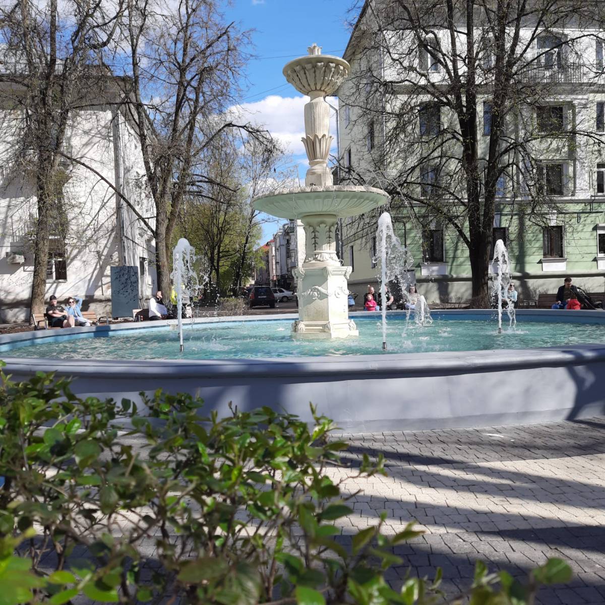 Сегодня  в Великом Новгороде  включат фонтаны