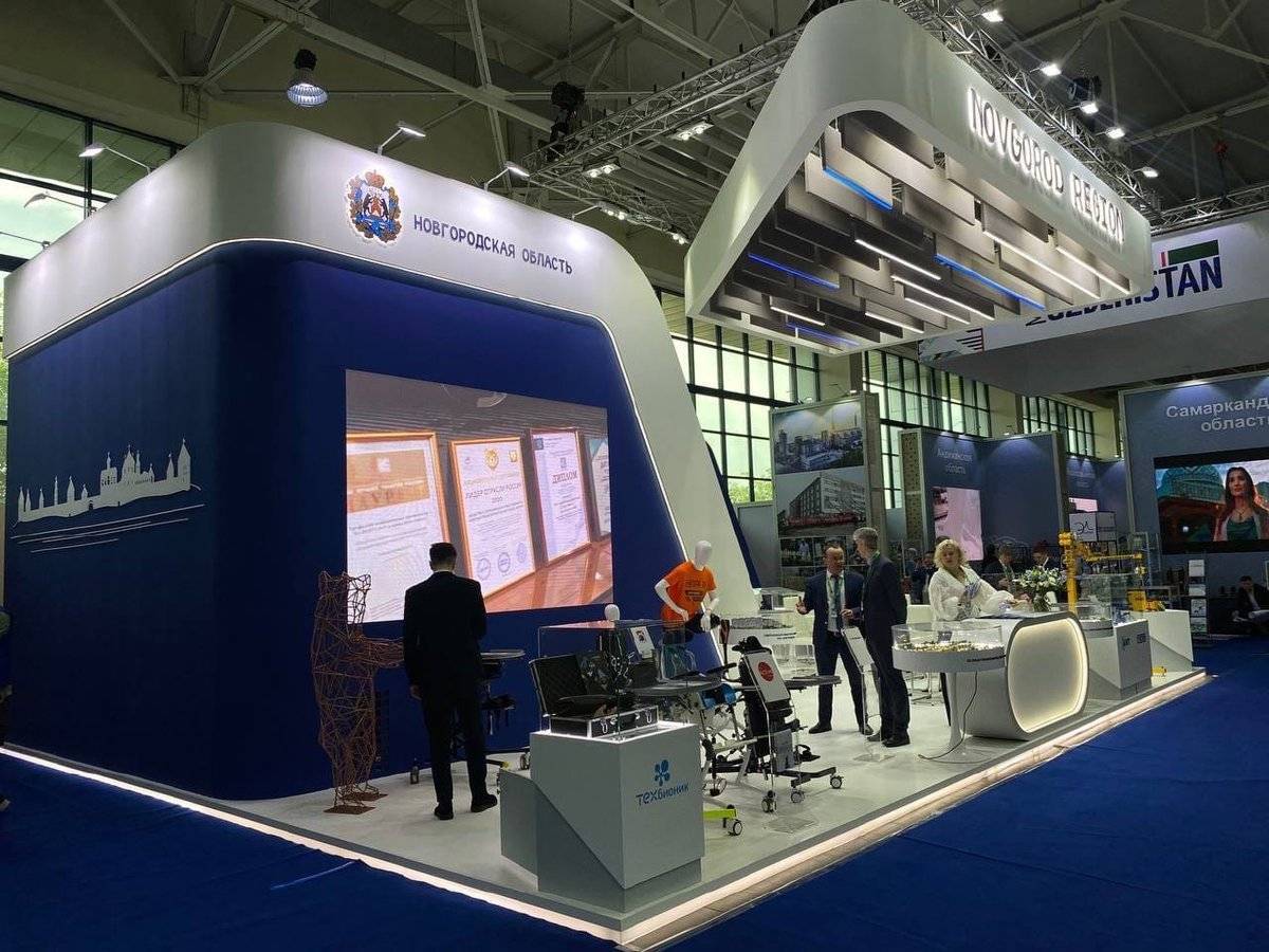 На выставке «Иннопром. Центральная Азия» свою продукцию представили 11 компаний из Новгородской области.