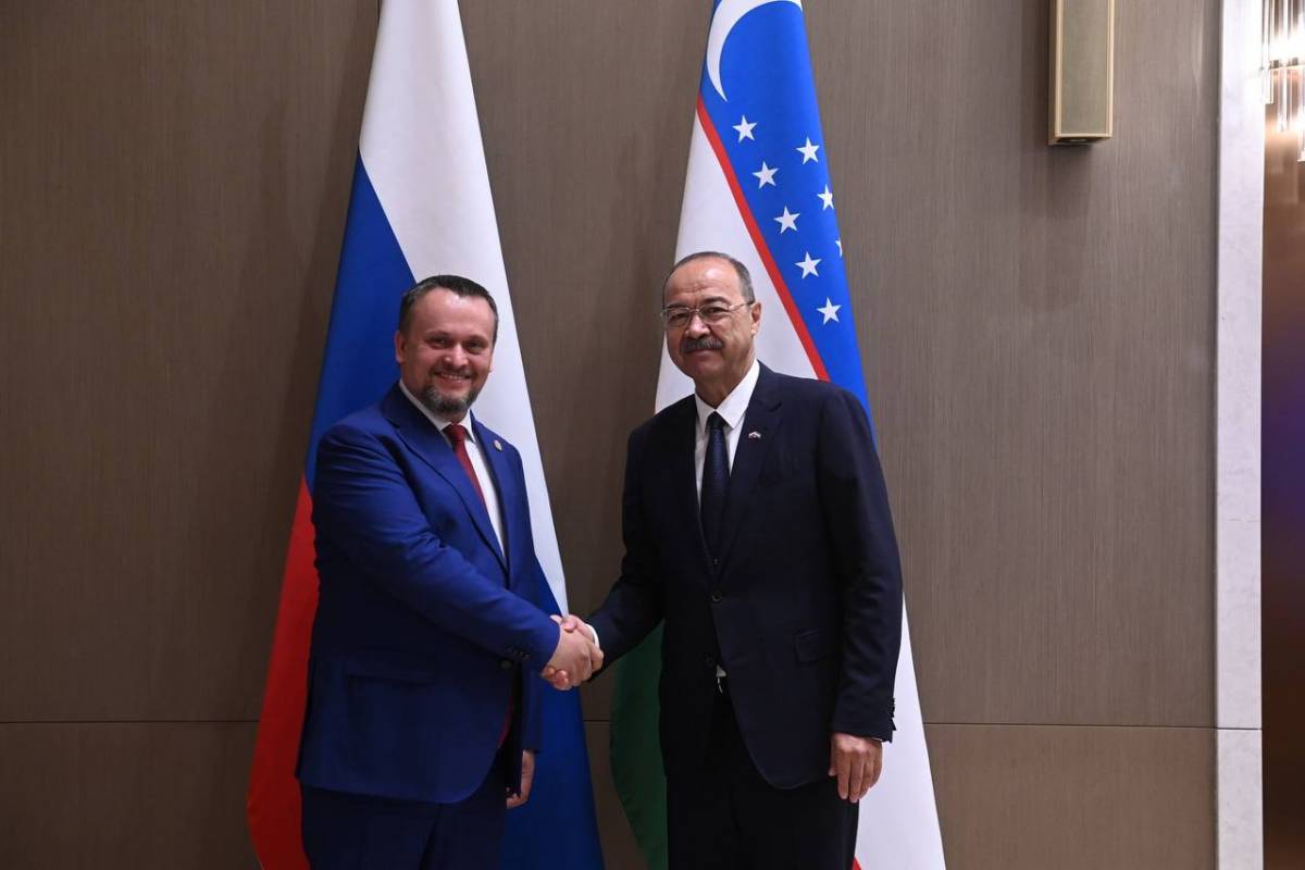 Андрей Никитин провёл встречу с премьер-министром Узбекистана Абдуллой Ариповым.