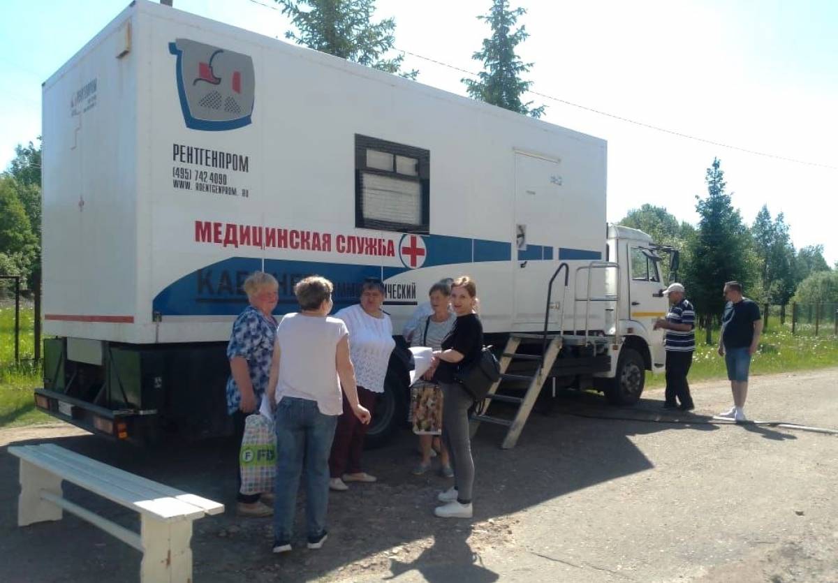 Мобильная поликлиника в рамках проекта «Здоровье каждого» с мая по сентябрь посетит все муниципалитеты Новгородской области.
