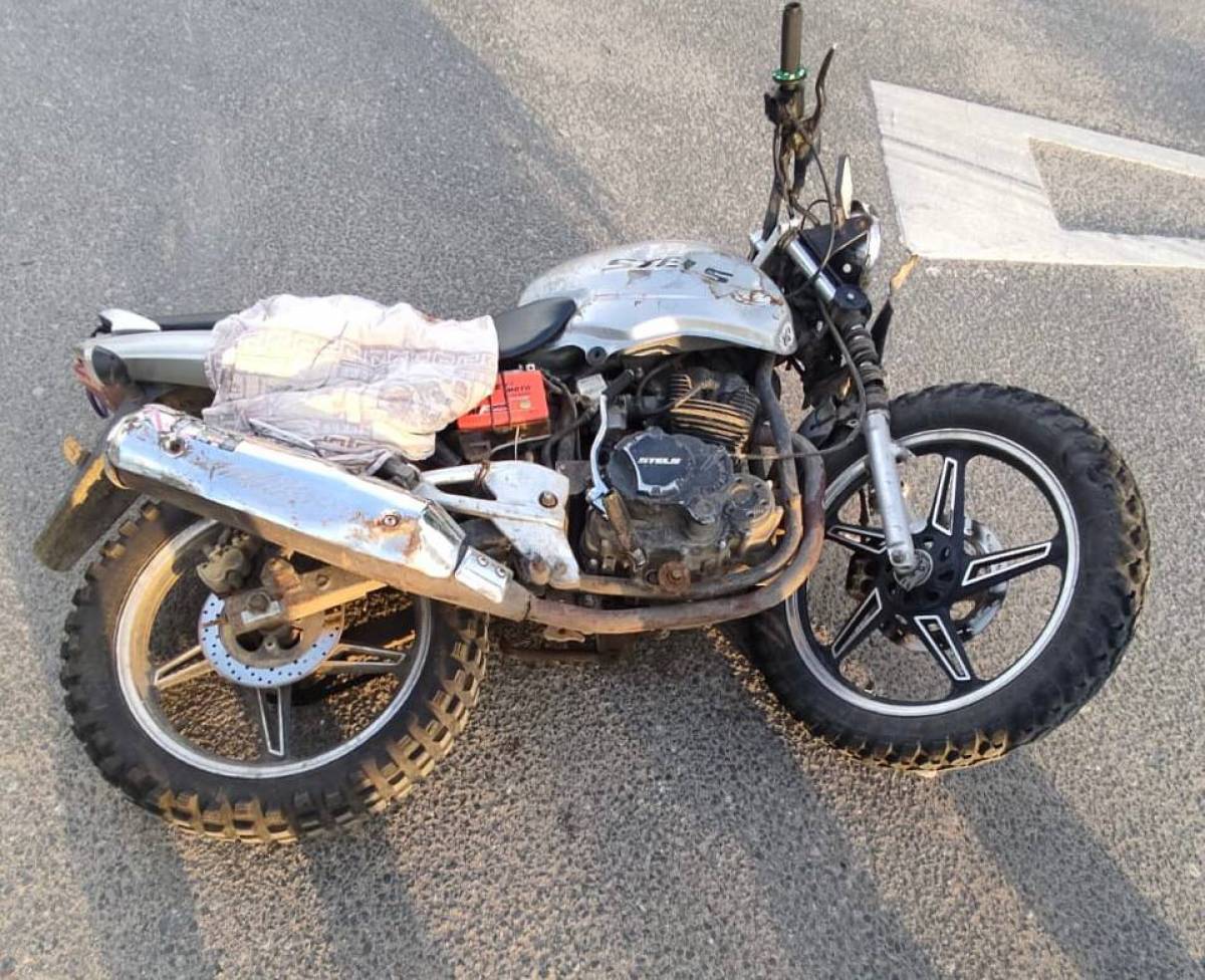 Мотоциклист пострадал, врезавшись в «Опель» в Валдайском районе