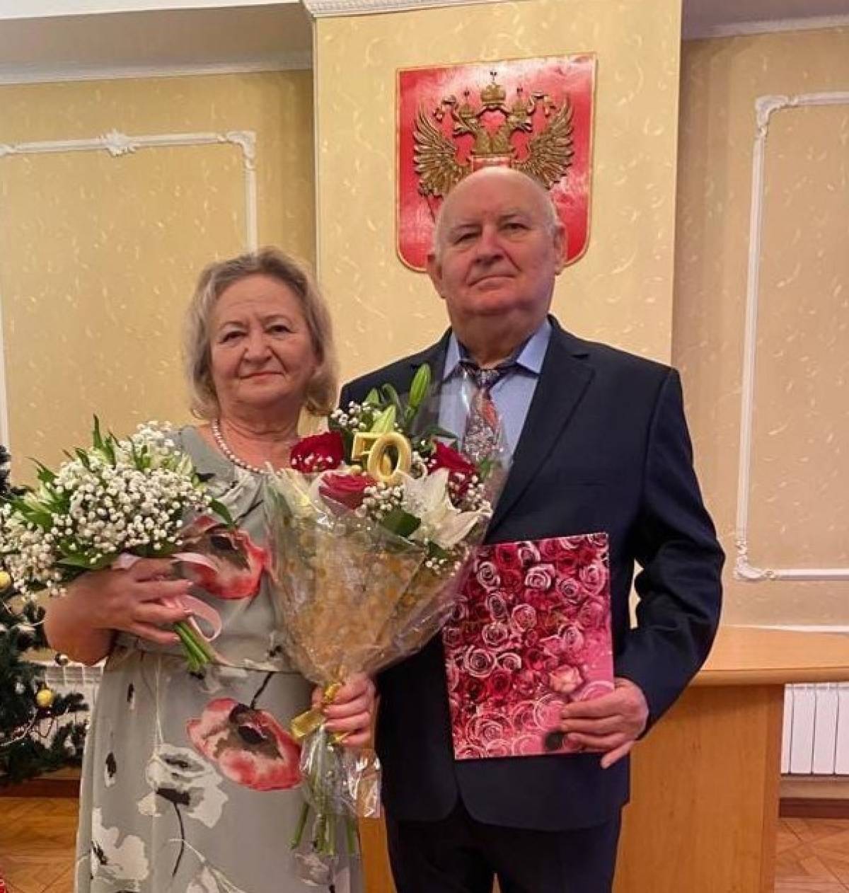 Супруги Замшевы из Чудовского района вместе более 50 лет