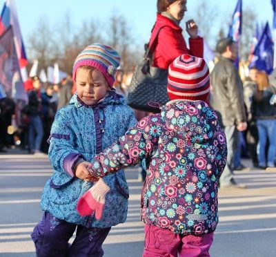 На главной площади 