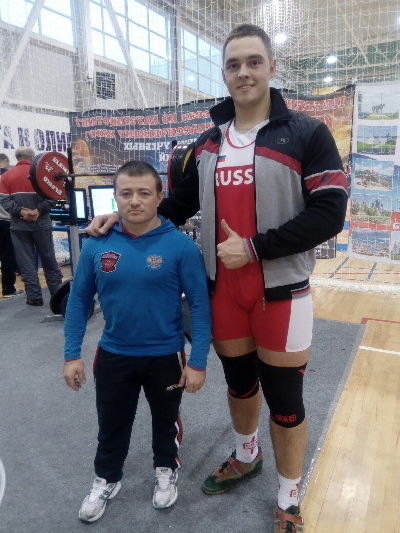 Алексей Тильш (справа) с многократным чемпионом мира Сергеем Федосиенко