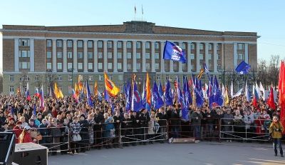 На главной площади 