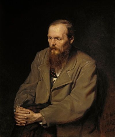 Портрет писателя Ф.М. Достоевского.  Художник Василий Перов, 1872 