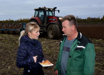 Юлия Попова и Алексей Шпаков вдохновлены развитием своего сельхозпредприятия
